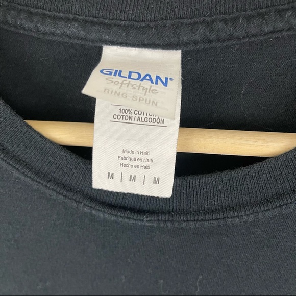 JONAS BROTHERS Vintage 2000’s Live In Concert Black Blue Graphic Band Tee - Picture 7 of 7